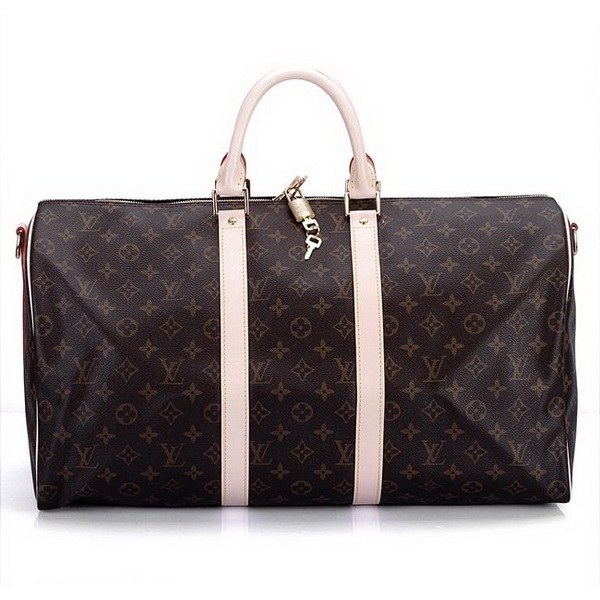 Louis Vuitton Monogram Canvas Keepall 50 with Shoulder Strap M41416